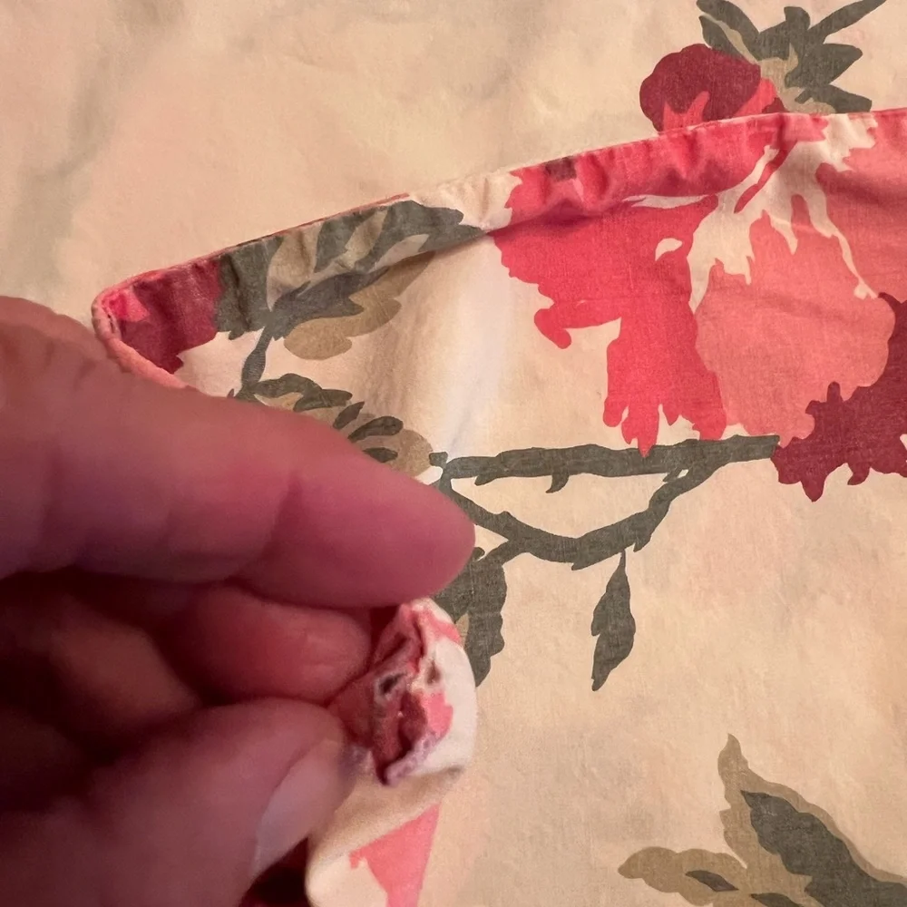 Eddie Bauer Vintage Floral Pillowcase